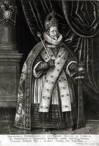 Ferdinand II (1578-1637) 1622 by Wolfgang Kilian